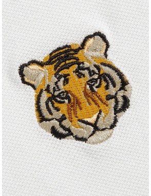 Men Embroidered Tiger Polo Shirt