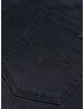 Men Button Fly Solid Jeans