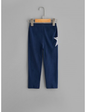 Toddler Boys Star Print Pajama Set